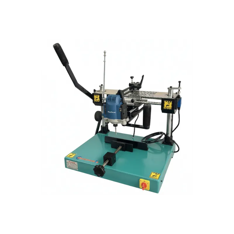 Mechnovate Manual Copy Router for precision aluminium and UPVC profile routing and window fabrication.